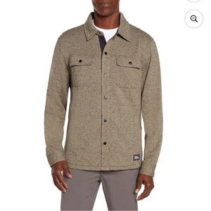Eddie Bauer Men's Sweater Fleece Shirt Jacket